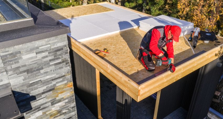 Warm Flat Roof Insulation